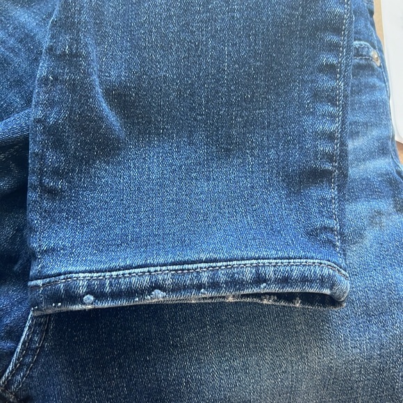 AG Adriano Goldschmied The Isabelle High Rise Straight Crop Sz 27R - Picture 6 of 15